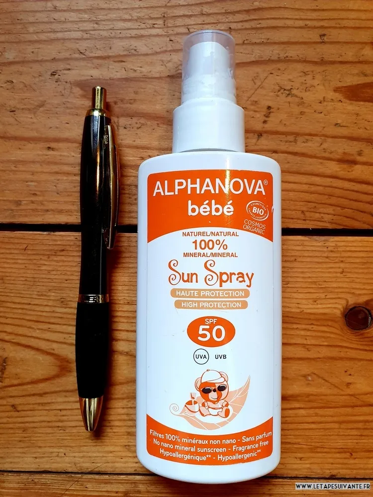 Que penser de la crème solaire bio Alphanova pour les enfants ?