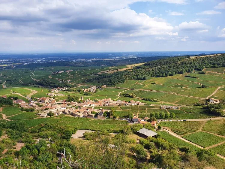 Visiter la Saône et Loire : panorama depuis la Roche de Solutré