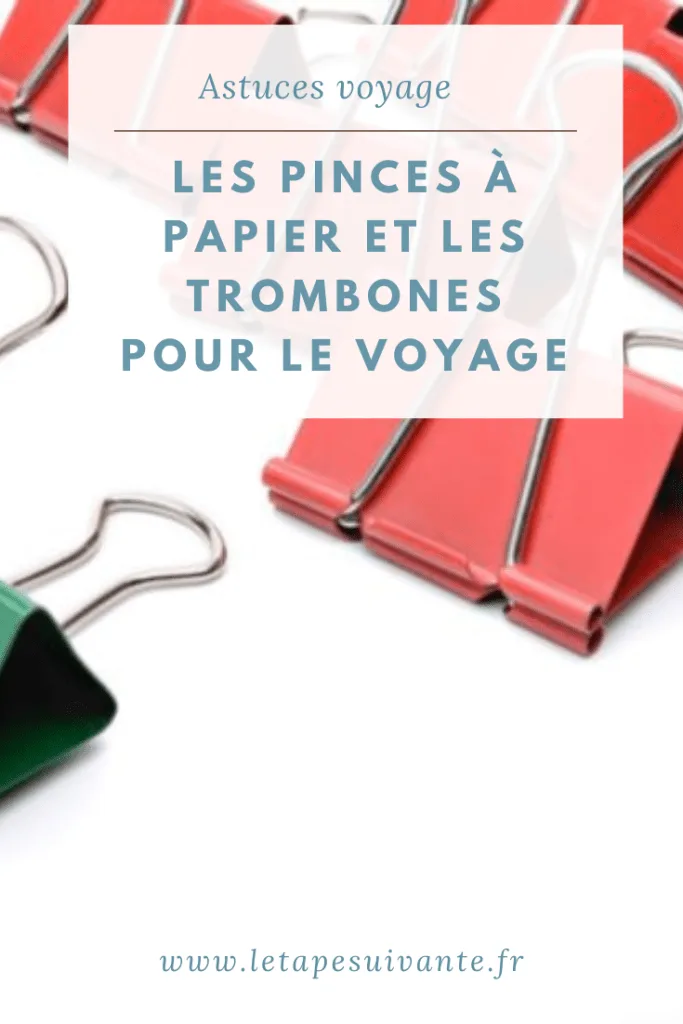 Astuce voyage trombones